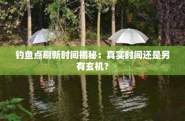 钓鱼点刷新时间揭秘：真实时间还是另有玄机？