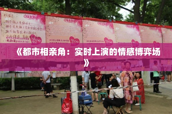《都市相亲角：实时上演的情感博弈场》