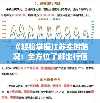 《轻松掌握江苏实时路况：全方位了解出行信息》
