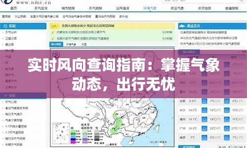 实时风向查询指南：掌握气象动态，出行无忧