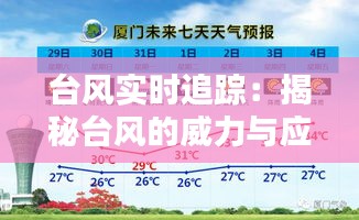 台风实时追踪：揭秘台风的威力与应对策略