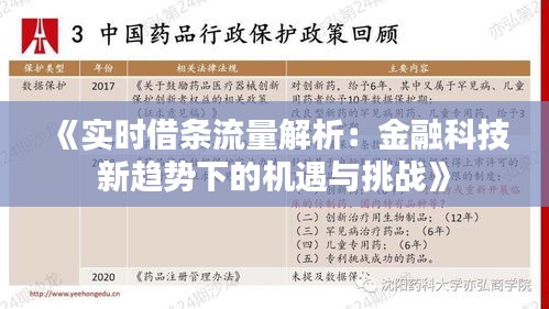 《实时借条流量解析：金融科技新趋势下的机遇与挑战》