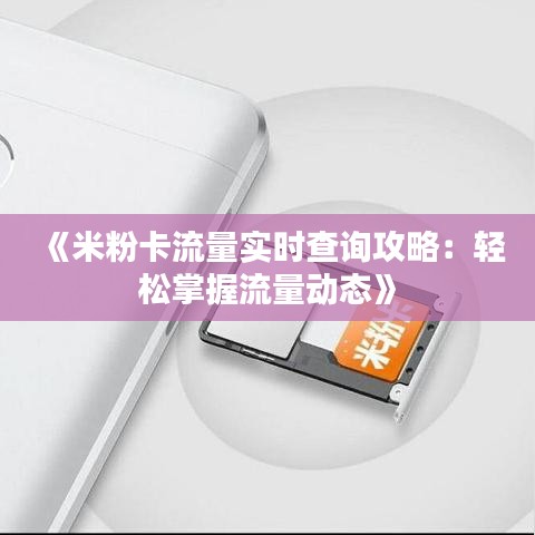《米粉卡流量实时查询攻略：轻松掌握流量动态》