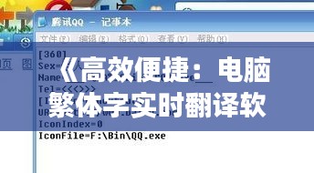 《高效便捷：电脑繁体字实时翻译软件深度解析》