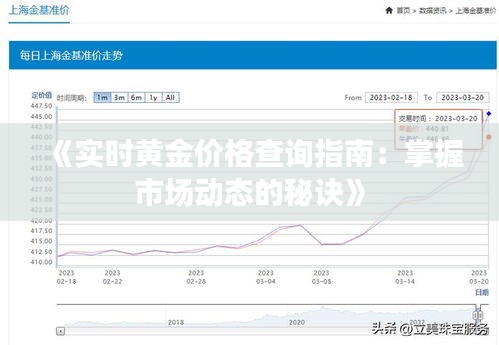 《实时黄金价格查询指南：掌握市场动态的秘诀》