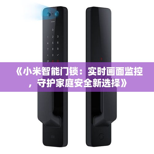 《小米智能门锁：实时画面监控，守护家庭安全新选择》