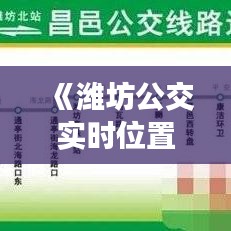 《潍坊公交实时位置查询攻略：轻松掌握出行动态》