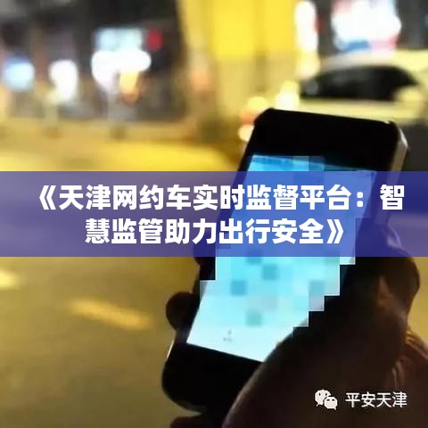 《天津网约车实时监督平台：智慧监管助力出行安全》