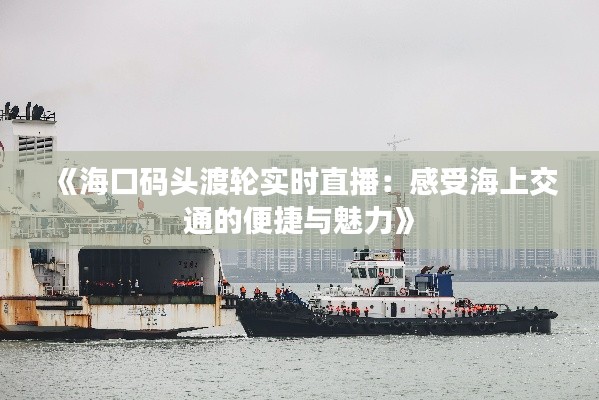 《海口码头渡轮实时直播：感受海上交通的便捷与魅力》