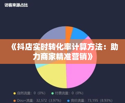 《抖店实时转化率计算方法：助力商家精准营销》