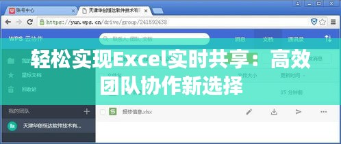 轻松实现Excel实时共享：高效团队协作新选择