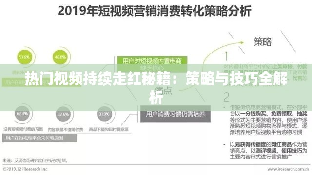 热门视频持续走红秘籍：策略与技巧全解析