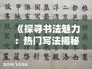 屦贱踊贵 第3页