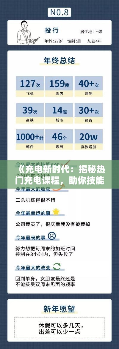 《充电新时代：揭秘热门充电课程，助你技能升级》