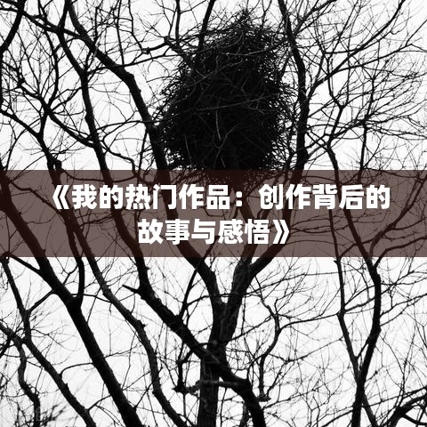 《我的热门作品：创作背后的故事与感悟》