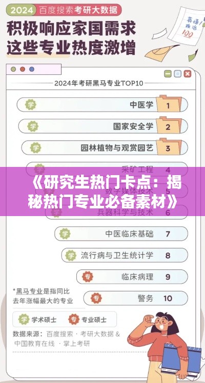 《研究生热门卡点：揭秘热门专业必备素材》
