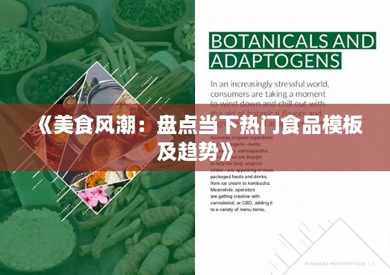 《美食风潮：盘点当下热门食品模板及趋势》