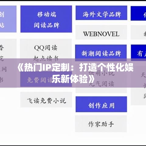 《热门IP定制：打造个性化娱乐新体验》