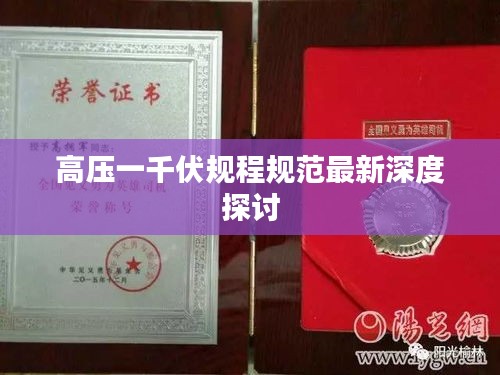 高压一千伏规程规范最新深度探讨