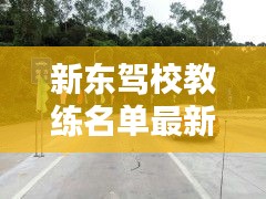 新东驾校教练名单最新消息：新东正驾校 