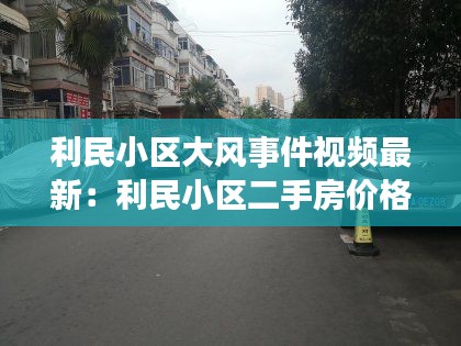 利民小区大风事件视频最新：利民小区二手房价格 
