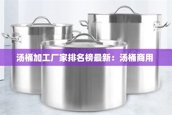 汤桶加工厂家排名榜最新：汤桶商用 