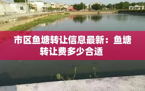 市区鱼塘转让信息最新：鱼塘转让费多少合适 