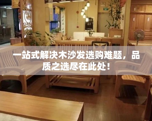 一站式解决木沙发选购难题，品质之选尽在此处！