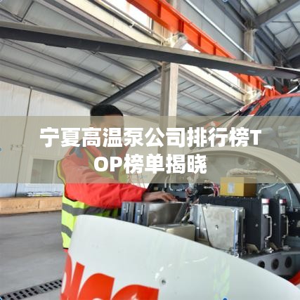 宁夏高温泵公司排行榜TOP榜单揭晓