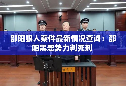 邵阳狠人案件最新情况查询：邵阳黑恶势力判死刑 
