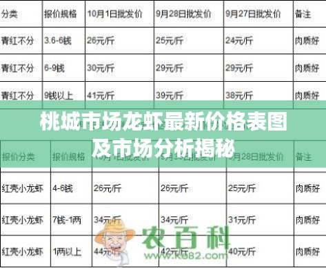 桃城市场龙虾最新价格表图及市场分析揭秘