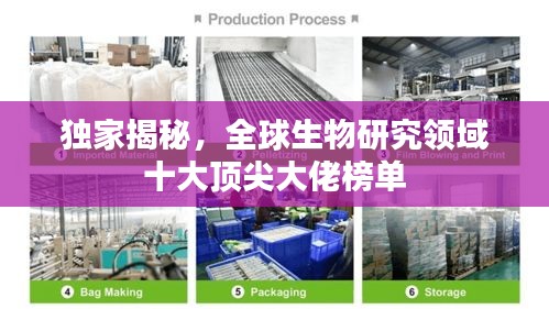 独家揭秘，全球生物研究领域十大顶尖大佬榜单