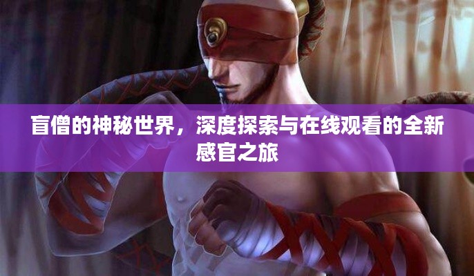 盲僧的神秘世界，深度探索与在线观看的全新感官之旅