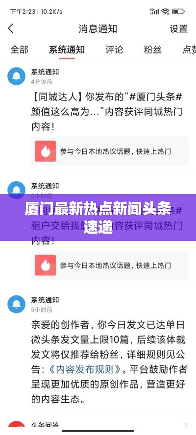 厦门最新热点新闻头条速递