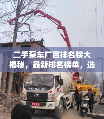 二手泵车厂商排名榜大揭秘，最新排名榜单，选购更有保障！