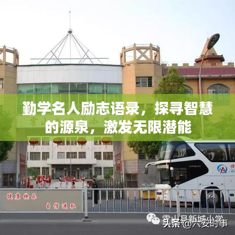 勤学名人励志语录，探寻智慧的源泉，激发无限潜能