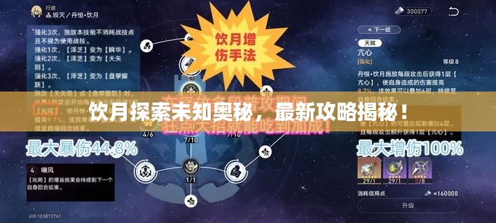 饮月探索未知奥秘，最新攻略揭秘！