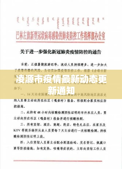 凌源市疫情最新动态更新通知
