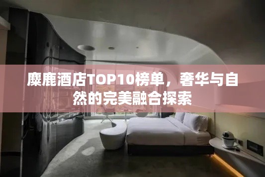 麋鹿酒店TOP10榜单，奢华与自然的完美融合探索