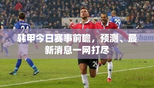 韩甲今日赛事前瞻，预测、最新消息一网打尽