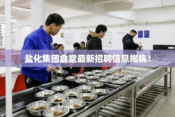 盐化集团食堂最新招聘信息揭晓！