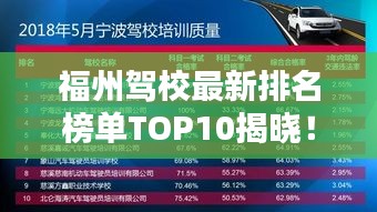 福州驾校最新排名榜单TOP10揭晓！
