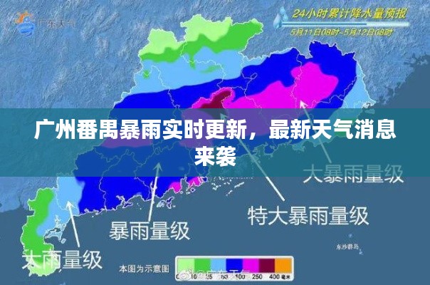 广州番禺暴雨实时更新，最新天气消息来袭