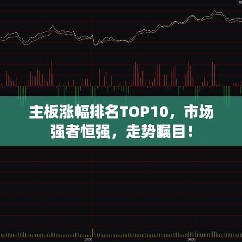 主板涨幅排名TOP10，市场强者恒强，走势瞩目！