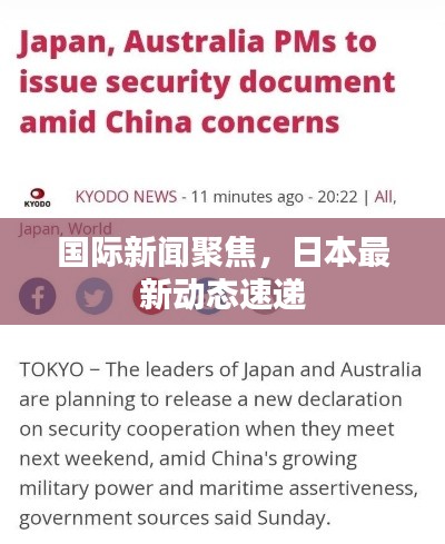 国际新闻聚焦，日本最新动态速递