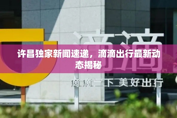 许昌独家新闻速递，滴滴出行最新动态揭秘