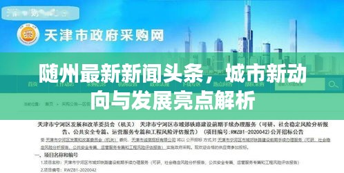 随州最新新闻头条，城市新动向与发展亮点解析