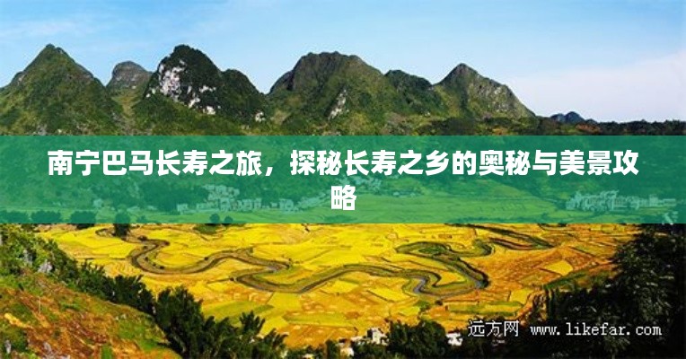 南宁巴马长寿之旅，探秘长寿之乡的奥秘与美景攻略
