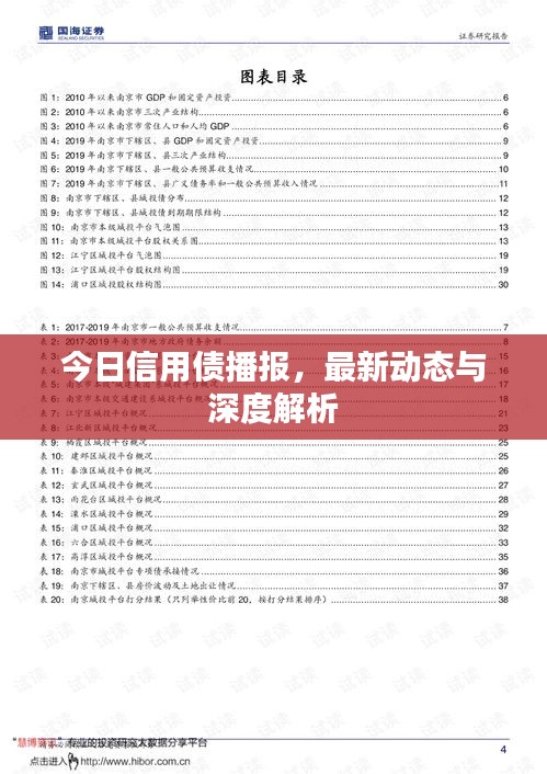 今日信用债播报，最新动态与深度解析