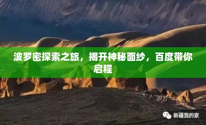 波罗密探索之旅，揭开神秘面纱，百度带你启程